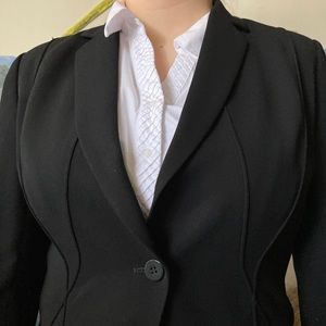 Precis Petite Black Blazer Size 14